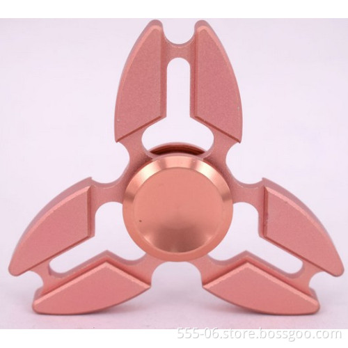 metal factory finger toy fidget spinner with high spped spin 5 minutes